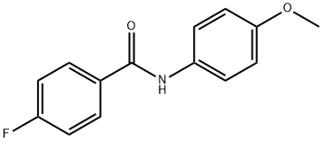 4-fluoro-N-(4-methoxyphenyl)benzamide 구조식 이미지