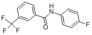 N-(4-фторфенил) -3 - (трифторметил) бензамид структурированное изображение