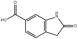 2-OXO-2,3-DIHYDRO-1H-INDOLE-6-CARBOXYLIC ACID Structure