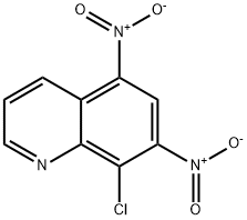 8-CHLORO-5,7-DINITROQUINOLINE Structure