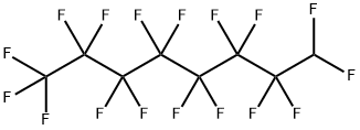 1H-PERFLUOROOCTANE Structure