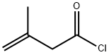 3-Butenoyl chloride, 3-Methyl- Structure