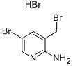5-BROMO-3-(BROMOMETHYL)PYRIDIN-2-AMINE HYDROBROMIDE Structure
