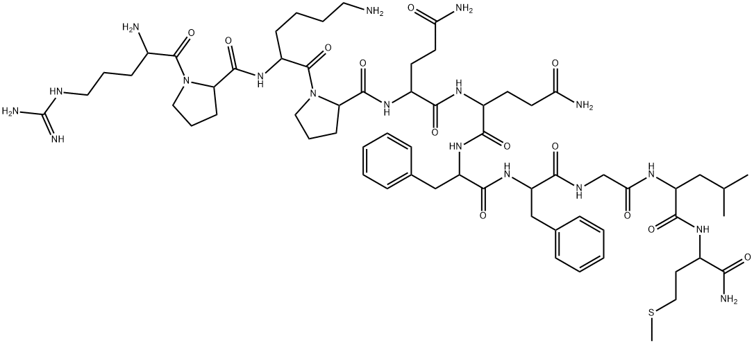 SUBSTANCE P 구조식 이미지