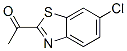 Ethanone, 1-(6-chloro-2-benzothiazolyl)- (9CI) Structure