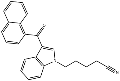 335161-19-8 5-(3-(1-naphthoyl)-1H-indol-1-yl)pentanenitrile