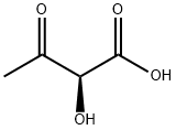 Butanoic acid, 2-hydroxy-3-oxo-, (2S)- (9CI) Structure