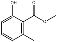 2-HYDROXY-6-METHYLBENZOIC ACID METHYL ESTER Structure