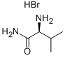 H-VAL-NH2 HBR Structure