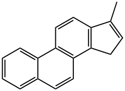 17-Methyl-15H-cyclopenta[a]phenanthrene Structure