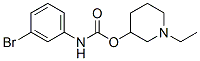 m-브로모카르바닐산1-에틸-3-피페리디닐에스테르 구조식 이미지