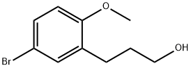 3-(5-BROMO-2-METHOXY-PHENYL)-PROPIONALDEHYDE Structure