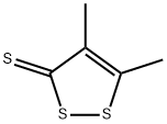 4,5-디메틸-3H-1,2-디티올-3-티온 구조식 이미지