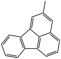 2-METHYLFLUORANTHENE Structure