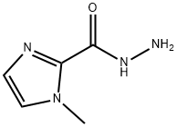 1H-이미다졸-2-카르복실산,1-메틸-,히드라지드(9CI) 구조식 이미지