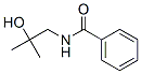 N-(2-하이드록시-2-메틸프로필)벤즈아미드 구조식 이미지