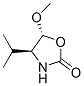 2-Oxazolidinone,5-methoxy-4-(1-methylethyl)-,(4S,5R)-(9CI) Structure