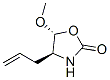 2-Oxazolidinone,5-methoxy-4-(2-propenyl)-,(4S,5R)-(9CI) 구조식 이미지