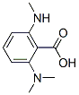 Benzoic acid, 2-(dimethylamino)-6-(methylamino)- (9CI) Structure