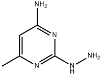 Pyrimidine, 4-amino-2-hydrazino-6-methyl- (7CI,8CI) 구조식 이미지