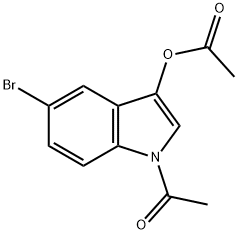 5-BROMOINDOXYL DIACETATE Structure