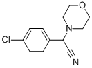 2-(4-CHLOROPHENYL)-2-MORPHOLINOACETONITRILE Structure