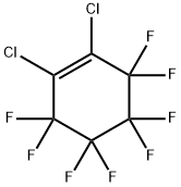 1,2-DICHLOROOCTAFLUOROCYCLOHEX-1-ENE Structure