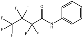 Heptafluorobutyranilide Structure