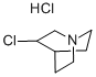 3-CHLOROQUINUCLIDINE HYDROCHLORIDE 구조식 이미지