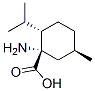 Cyclohexanecarboxylic acid, 1-amino-5-methyl-2-(1-methylethyl)-, (1S,2S,5R)- 구조식 이미지