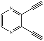 Pyrazine, 2,3-diethynyl- (9CI) Structure