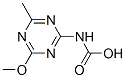 Carbamic  acid,  (4-methoxy-6-methyl-1,3,5-triazin-2-yl)-  (9CI) Structure