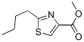 4-Thiazolecarboxylicacid,2-butyl-,methylester(9CI) Structure