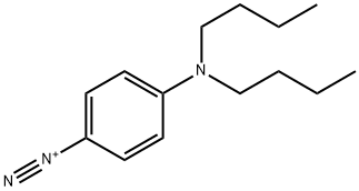 4-dibutylaminobenzenediazonium fluoroborate Structure