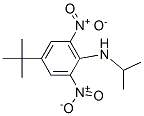 4-(1,1-디메틸에틸)-N-(1-메틸에틸)-2,6-디니트로벤젠아민 구조식 이미지
