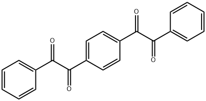 1-[4-(2-Oxo-2-phenylacetyl)phenyl]-2-phenylethane-1,2-dione 구조식 이미지