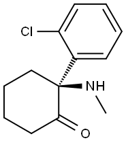 l-Ketamine Structure