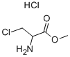 D,L-3-CHLOROALANINE METHYL ESTER HYDROCHLORIDE Structure