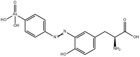 티로신-4-아조벤젠아조네이트 구조식 이미지