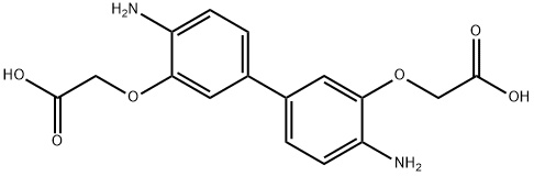 4,4'-DIAMINODIPHENYL-3,3'-DIGLYCOLIC ACID Structure