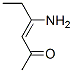 3-Hexen-2-one, 4-amino- (8CI,9CI) Structure