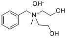 benzylbis(2-hydroxyethyl)methylammonium hydroxide Structure