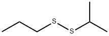 isopropyl propyl disulphide 구조식 이미지
