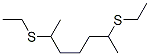 1,3-Propanediylbis(ethyl sulfide) Structure