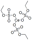 ethyl hydrogen sulphate, cerium(3+) salt  Structure