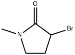 3-broMo-1-메틸피롤리딘-2-온 구조식 이미지