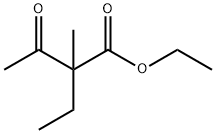 2-에틸-2-메틸아세트산아세트산에틸에스테르 구조식 이미지