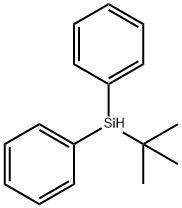 tert-Butyldiphenylsilane 구조식 이미지