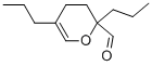 3,4-dihydro-2,5-dipropyl-2H-pyran-2-carbaldehyde Structure