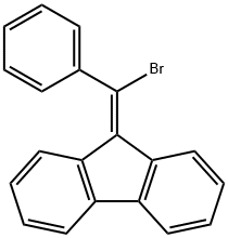 9-(bromo-phenyl-methylidene)fluorene Structure